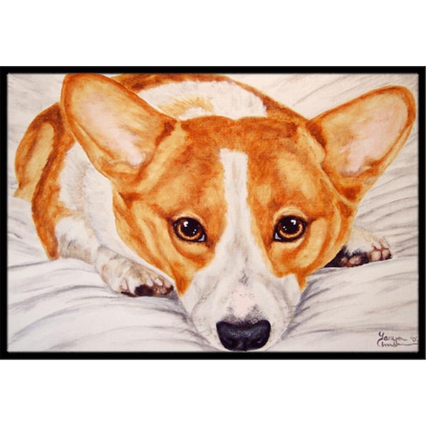 Carolines Treasures Fiona Corgi Indoor or Outdoor Mat- 18 x 27 AMB1133MAT - main